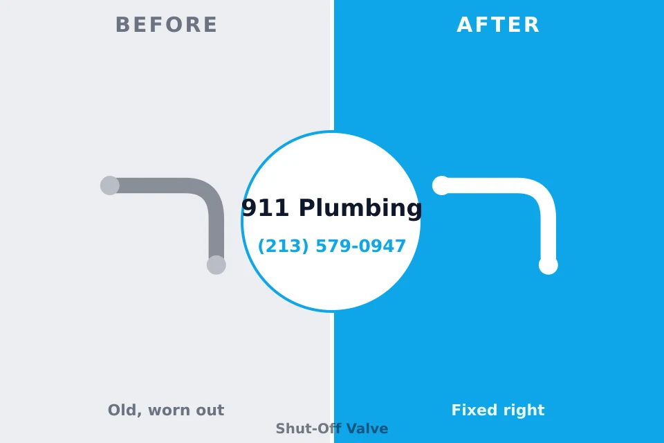 Before and after: plumbing company Lansing, IL